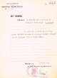 Transmis adressé le 24/03/1956 au Greffier du Tribunal Rabbinique de Mogador