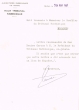 Transmis et lettre adressés le 19/02/1957 au Greffier du Tribunal Rabbinique de Mogador