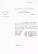 Lettre adressée le 18/12/1956 à l'Inspecteur des Juridictions Rabbiniques à Rabat