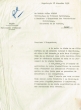 Lettre adressée le 18/12/1956 à l'Inspecteur des Juridictions Rabbiniques