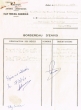 Bordereau d'envoi du 15/02/1960 adressé au Greffier du Tribunal Rabbinique de Essaouira