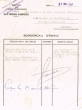 Bordereau d'envoi du 28/03/1957 adressé au Greffier du Tribunal Rabbinique de Mogador