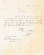 Lettre adressée le 29/03/1957 au Greffier du Tribunal Rabbinique de Mogador