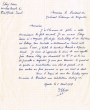 Lettre adressée le 05/04/1957 au Président du Tribunal Rabbinique de Mogador