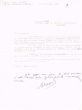 Lettre adressée le 28/10/1957 à M. Melca, Greffier du Tribunal Rabbinique de Mogador