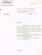 Lettre adressée le 26/12/1957 à Isaac-Jacques Abisror de Paris