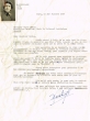 Lettre adressée le 01/07/1957 à M. Melka, Greffier du Tribunal Rabbinique de Mogador