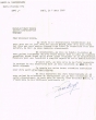 Lettre adressée le 07/08/1957 à M. Melka Greffier du Tribunal Rabbinique de Mogador
