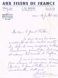 Lettre adressée le 17/07/1957 au Président du Tribunal Rabbinique de Mogador