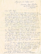 Lettre adressée le 06/08/1957 à M. Melka Greffier du Tribunal Rabbinique de Mogador
