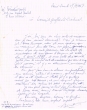 Lettre adressée le 17/09/1957 au Greffier du Tribunal Rabbinique de Mogador