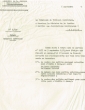 Lettre adressée le 06/09/1957 au Ministre de la Justice à Rabat