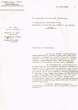 Lettre adressée le 23/09/1957 au Directeur de la Cie Algérienne de Crédit et de Banque à Agadir