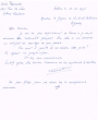 Lettre adressée le 10/12/1957 au Greffier du Tribunal Rabbinique de Mogador