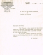 Lettre adressée le 21/08/1959 au Directeur d'un organisme bancaire à Essaouira
