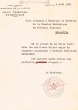 Transmis adressé le 05/08/1960 au Greffier du Tribunal Rabbinique de Essaouira