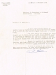 Lettre adressée le 02/12/1959 au Président du Tribunal Rabbinique de Essaouira