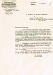 Lettre adressée le 09/12/1959 à David Berdugo du Bureau des Vins & Alcools à Rabat