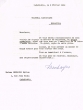Lettre adressée le 08/02/1960 au Tribunal Rabbinique de Essaouira