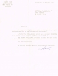 Lettre adressée le 26/10/1960 au Greffier du Tribunal Rabbinique de Essaouira