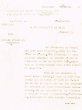 Lettre adressée le 26/04/1960 au Pacha de la ville d'Essaouira