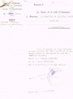Courrier adressé le 05/03/1960 au Greffier du Tribunal Rabbinique de Essaouira
