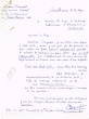 Lettre adressée le 10/03/1960 au Greffier du Tribunal Rabbinique de Essaouira