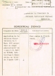 Bordereau d'envoi du 14/03/1960 adressé au Président du Tribunal Rabbinique de Essaouira