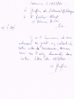 Lettre adressée le 21/03/1960 Albert Rosilio de Nice