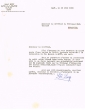 Lettre adressée le 16/06/1960 au Greffier du Tribunal Rabbinique de Essaouira