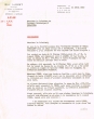 Lettre adressée le 13/04/1960 au Président du Tribunal Rabbinique de Essaouira