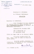 Lettre adressée le 26/04/1960 au Président du Tribunal Rabbinique de Essaouira