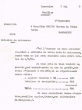 Lettre adressée le 09/05/1960 à Fiby Ohayon de Marrakech