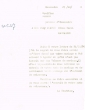Lettre adressée le 27/10/1960 à Fiby Ohayon de Marrakech