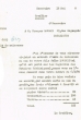 Lettre adressée le 12/05/1960 à Messod Prosper Louski de Casablanca