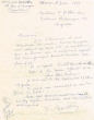 Lettre adressée le 02/06/1960 au Greffier du Tribunal Rabbinique de Mogador