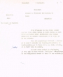 Lettre adressée le 02/09/1960 au Président du Tribunal du Sadad à Essaouira