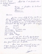 Lettre adressée le 14/10/1960 au Greffier du Tribunal Rabbinique de Essaouira