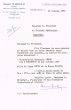 Lettre adressée le 19/10/1960 au Président du Tribunal Rabbinique de Essaouira