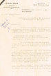 Lettre adressée le 22/01/1940 au Greffier du Tribunal Rabbinique de Mogador