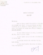 Lettre adressée le 10/12/1960 au Greffier du Tribunal Rabbinique de Essaouira