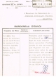 Bordereau d'envoi du 22/01/1960 adressé au Président du Tribunal Rabbinique de Essaouira