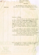 Lettre adressée en 1963 au Pacha, Chef des Services Municipaux de Meknès