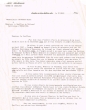 Lettre adressée le 12/03/1964 au Greffier du Tribunal Rabbinique de Essaouira
