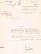 Lettre adressée le 13/06/1952 à A. Sagues de la Communauté Israélite de Tanger