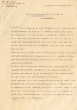 Lettre adressée le 27/02/1952 au Percepteur des Impôts et Contributions de Mogador