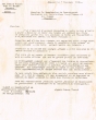 Lettre adressée le 07/12/1951 au Commissaire du Gouvernement Chérifien de Mogador