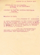 Lettre adressée le 28/02/1944 au Chef des Services Municipaux à Mogador