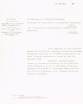 Courrier adressé le 27/01/1950 au Conseiller du Gouvernement Chérifien à Rabat