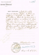 Transmis adressé le 04/09/1931 au Président du Tribunal Rabbinique de Mogador